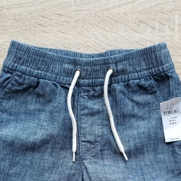NWT Gap toddler boy chambray shorts - Picture 6 of 7